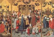 master of the Holy Kindred Retable of the Seven Joys of the Virgin (mk05) oil painting picture wholesale